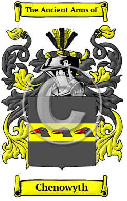 Chenowyth Family Crest Download (JPG) Heritage Series - 600 DPI