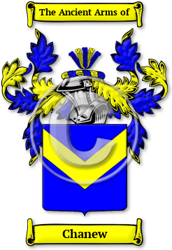 Chanew Family Crest Download (JPG) Legacy Series - 600 DPI