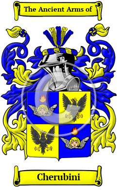 Cherubini Family Crest/Coat of Arms