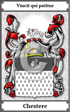 Chestere Family Crest Download (JPG) Book Plated - 600 DPI