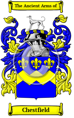 Chestfield Family Crest/Coat of Arms