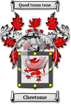 Cheetome Family Crest Download (JPG) Legacy Series - 300 DPI