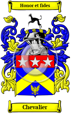 Chevalier Name Meaning, Family History, Family Crest & Coats of Arms, French
