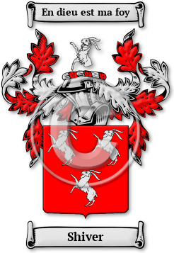 Shiver Family Crest Download (jpg) Legacy Series - 150 DPI