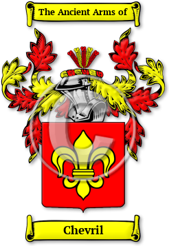 Chevril Family Crest Download (jpg) Legacy Series - 150 DPI