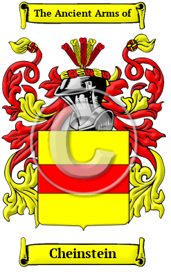 Cheinstein Family Crest/Coat of Arms