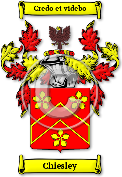 Chiesley Family Crest Download (JPG) Legacy Series - 300 DPI