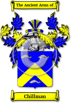 Chillman Family Crest Download (jpg) Legacy Series - 150 DPI