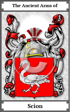 Scion Family Crest Download (JPG)  Book Plated - 150 DPI
