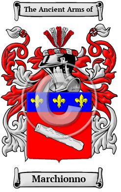 Marchionno Family Crest/Coat of Arms