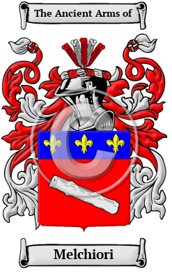 Melchiori Family Crest/Coat of Arms