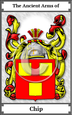 Chip Family Crest Download (JPG) Book Plated - 300 DPI