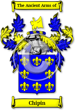 Chipin Family Crest Download (JPG) Legacy Series - 600 DPI