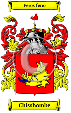 Chisshombe Family Crest/Coat of Arms