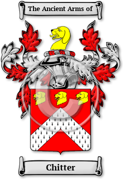 Chitter Family Crest Download (jpg) Legacy Series - 150 DPI
