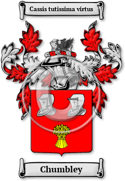 Chumbley Family Crest Download (jpg) Legacy Series - 150 DPI