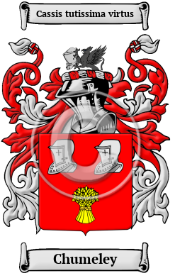 Chumeley Family Crest/Coat of Arms