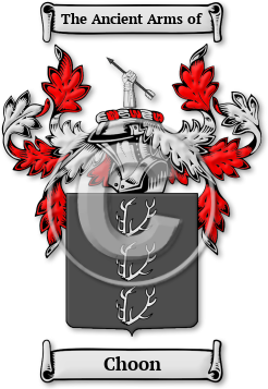 Choon Family Crest Download (jpg) Legacy Series - 150 DPI