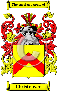 Christensen Family Crest/Coat of Arms