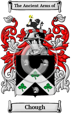 Chough Family Crest Download (JPG) Heritage Series - 600 DPI