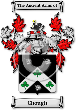Chough Family Crest Download (jpg) Legacy Series - 150 DPI