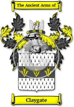 Claygate Family Crest Download (JPG) Legacy Series - 300 DPI
