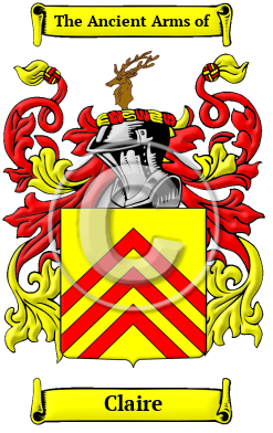 Claire Family Crest/Coat of Arms