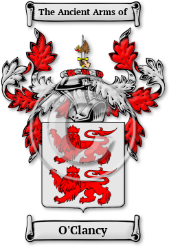 O'Clancy Family Crest Download (jpg) Legacy Series - 150 DPI