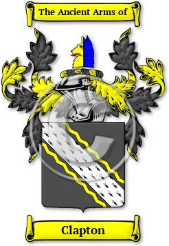 Clapton Family Crest Download (jpg) Legacy Series - 150 DPI