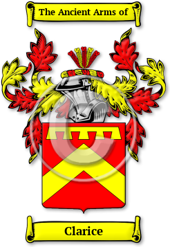 Clarice Family Crest Download (jpg) Legacy Series - 150 DPI