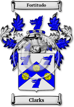 Clarks Family Crest Download (JPG) Legacy Series - 600 DPI