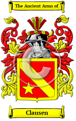 Clausen Family Crest/Coat of Arms