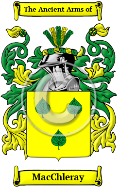 MacChleray Family Crest/Coat of Arms