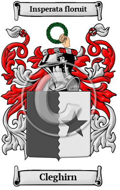 Cleghirn Family Crest/Coat of Arms