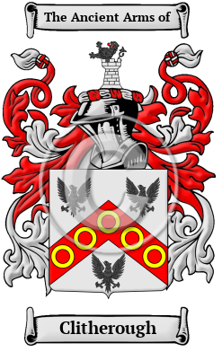 Clitherough Family Crest/Coat of Arms