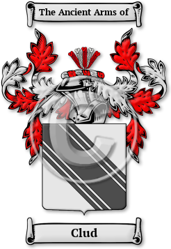 Clud Family Crest Download (jpg) Legacy Series - 150 DPI