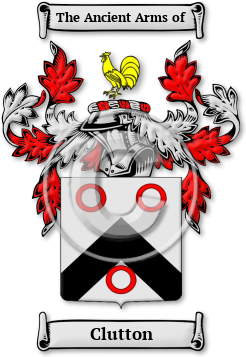 Clutton Family Crest Download (jpg) Legacy Series - 150 DPI
