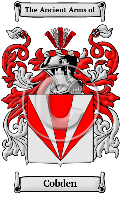 Cobden Family Crest/Coat of Arms