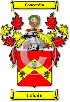 Cobain Family Crest Download (jpg) Legacy Series - 150 DPI