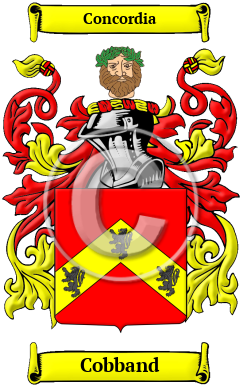 Cobband Family Crest/Coat of Arms