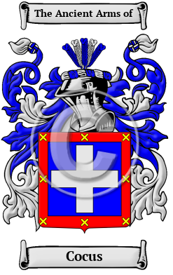 Cocus Family Crest/Coat of Arms