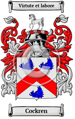 Cockren Family Crest/Coat of Arms
