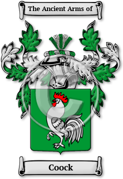 Coock Family Crest Download (JPG) Legacy Series - 600 DPI