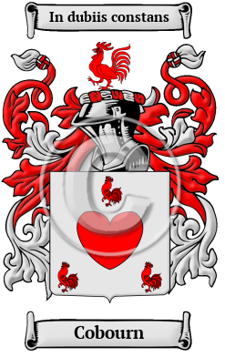 Cobourn Family Crest/Coat of Arms