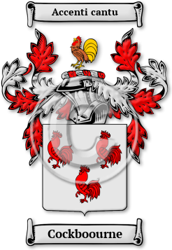 Cockboourne Family Crest Download (jpg) Legacy Series - 150 DPI