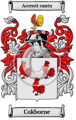 Cokborne Family Crest/Coat of Arms