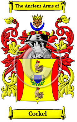 Cockel Family Crest/Coat of Arms