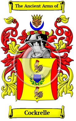 Cockrelle Family Crest/Coat of Arms