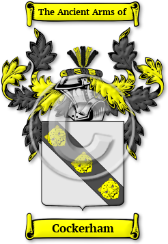Cockerham Family Crest Download (jpg) Legacy Series - 150 DPI