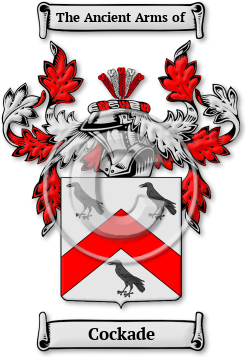 Cockade Family Crest Download (jpg) Legacy Series - 150 DPI